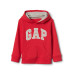 GAP - Baby mikina GAP logo - Červená