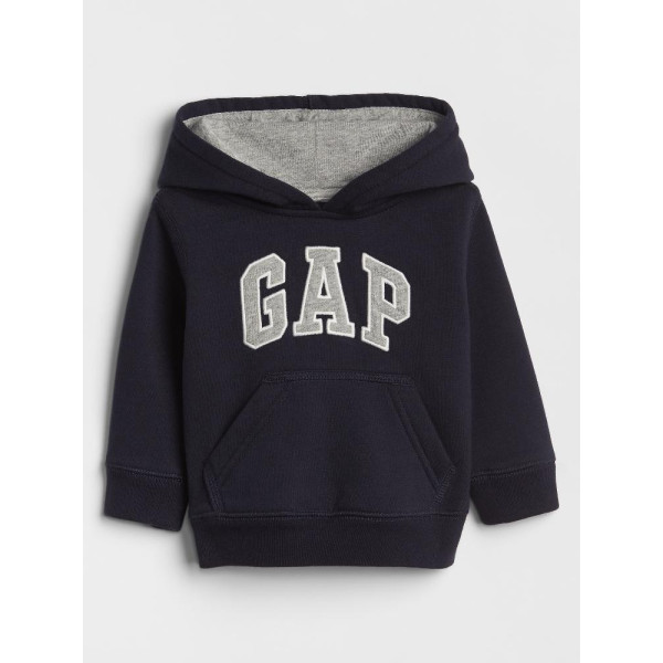 GAP - Baby mikina GAP logo - Tmavě modrá