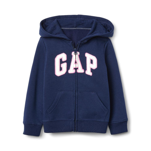 GAP - Baby mikina GAP logo - Tmavě modrá