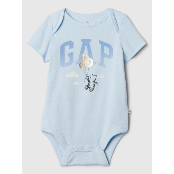 GAP - Baby body s logem - Modrá