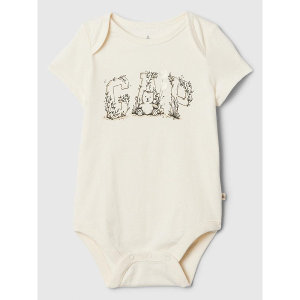 GAP - Baby body s logem - Béžová