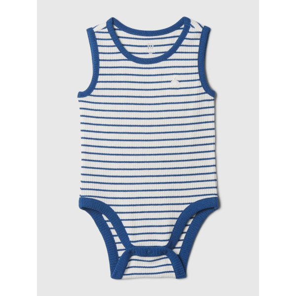 GAP - Baby pruhované body - Modrá