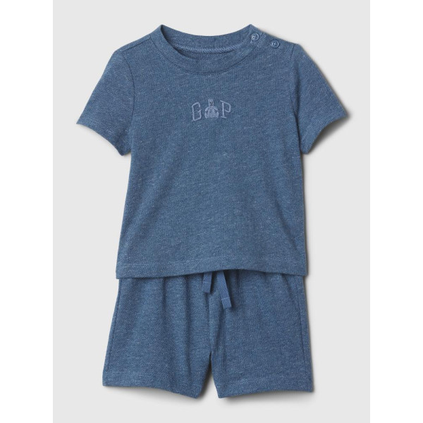 GAP - Baby bavlněná souprava - Tmavě modrá