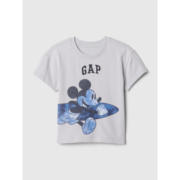 GAP - Baby tričko GAP & Disney - Šedá