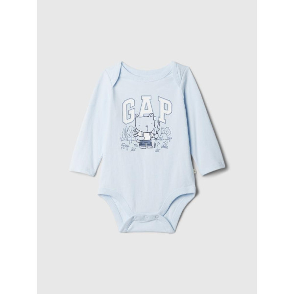 GAP - Baby bavlněné body - Modrá