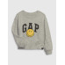 GAP - Baby tričko GAP × SmileyWorld® - Šedá