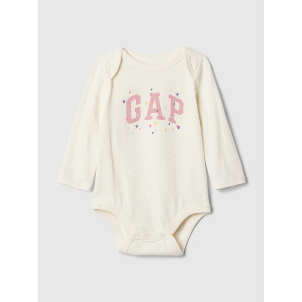 GAP - Baby body s logem - Béžová