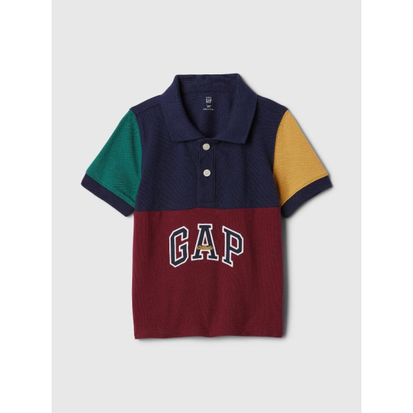 GAP - Baby polo tričko s logem - Barevná