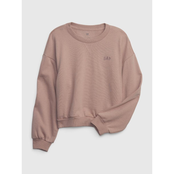 GAP - Dětská mikina logo oversize - Růžová