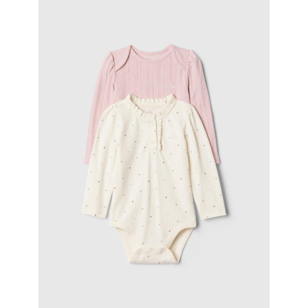 GAP - Baby body, 2 ks - Barevná