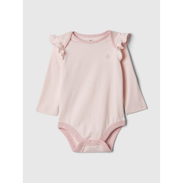 GAP - Baby bavlněné body - Růžová