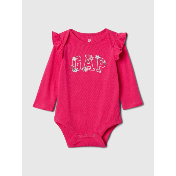 GAP - Baby bavlněné body - Růžová