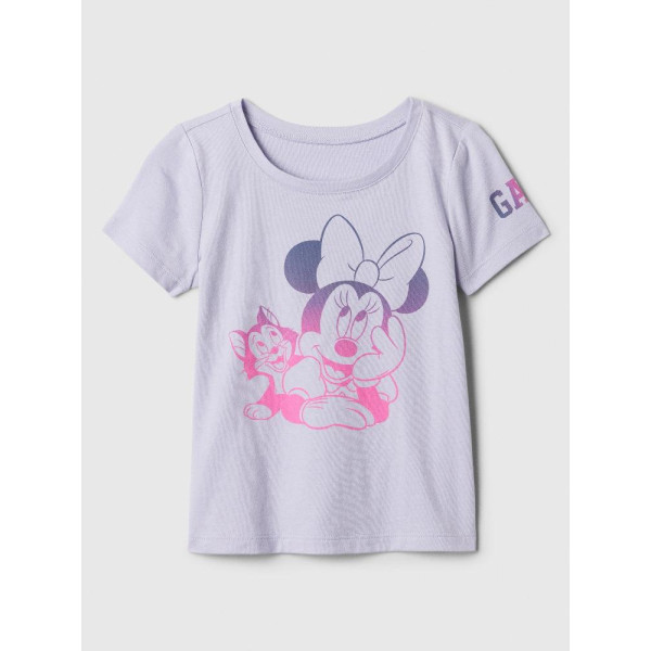 GAP - Baby tričko Gap & Disney - Fialová