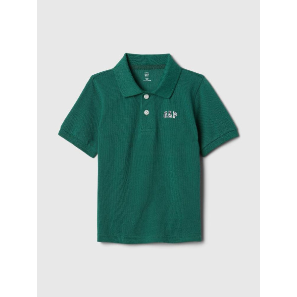 GAP - Baby polo tričko pique - Zelená