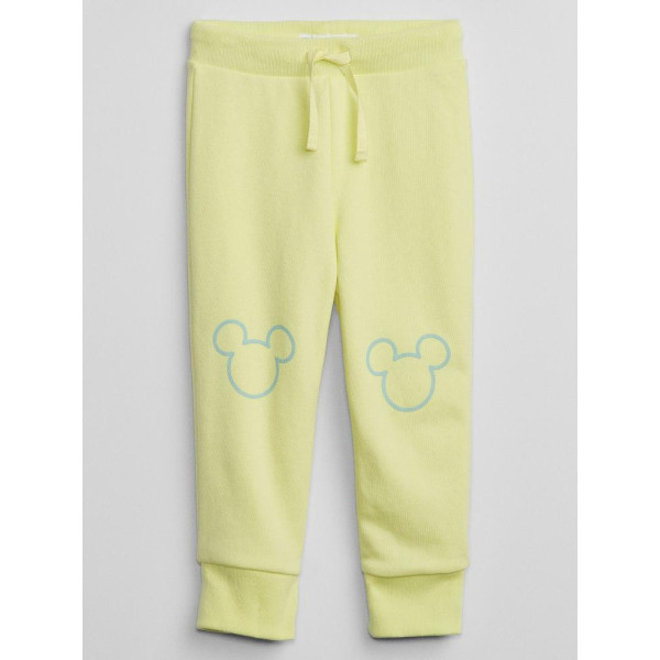 GAP - Baby tepláky GAP & Disney - Žlutá