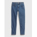 GAP - Dětské džíny skinny high stretch - Modrá