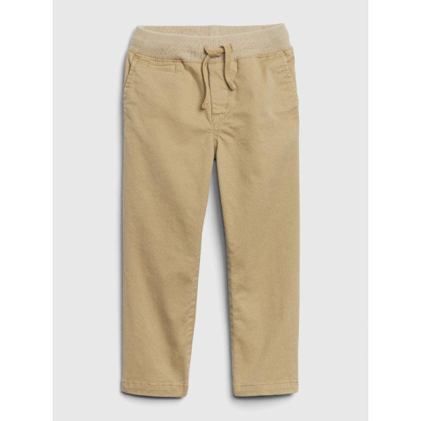 GAP - Baby kalhoty khaki stretch - Béžová