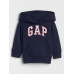 GAP - Baby mikina fleece logo - Tmavě modrá