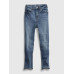 GAP - Dětské džíny high rise skinny stretch - Modrá