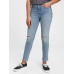 GAP - Teen džíny sky high rise skinny ankle - Modrá