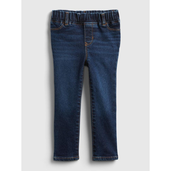 GAP - Baby džíny jeggings stretch - Tmavě modrá