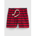 GAP - Baby kraťasy stripe - Červená