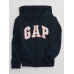 GAP - Dětská mikina GAP logo zip - Tmavě modrá