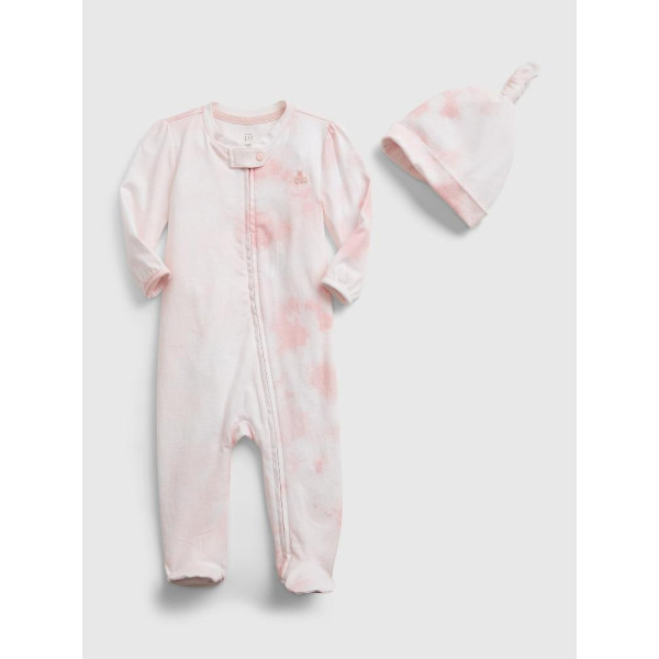 GAP - Baby overal 100% organic cotton - Růžová