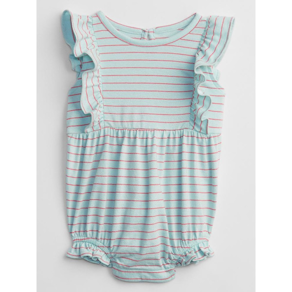 GAP - Baby body stripe - Modrá