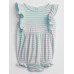 GAP - Baby body stripe - Modrá