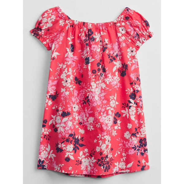 GAP - Baby šaty floral - Červená