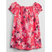 GAP - Baby šaty floral - Červená