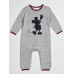 GAP - Baby overal GAP & Disney Mickey - Šedá