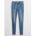 GAP - Dětské džíny high rise jeggings - Modrá