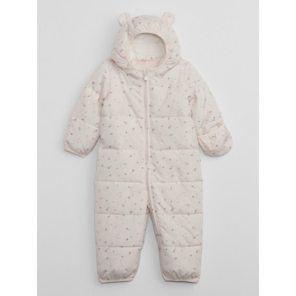 GAP - Baby kombinéza max snowsuit ColdControl - Růžová