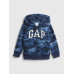 GAP - Baby mikina GAP logo print - Tmavě modrá