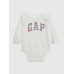 GAP - Baby body s logem - Bílá