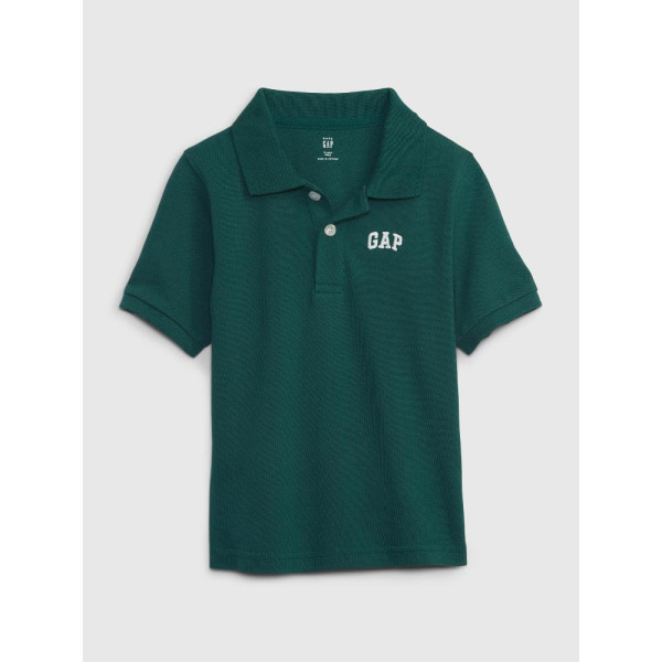 GAP - Baby polo tričko pique - Zelená