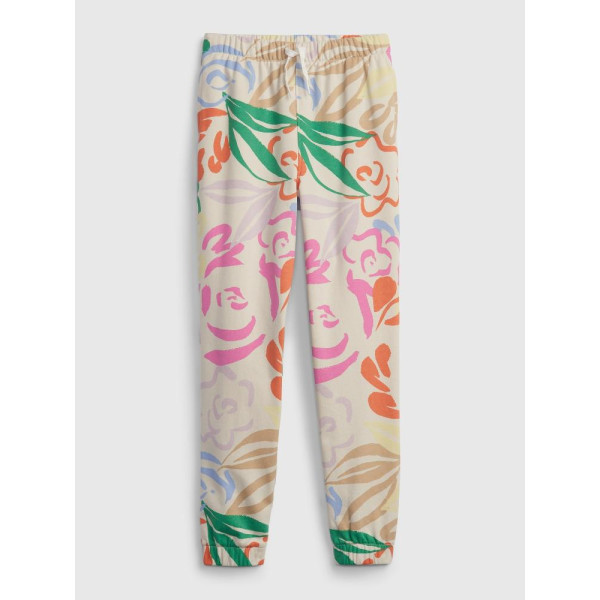 GAP - Dětské tepláky floral - Barevná