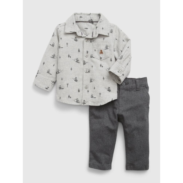 GAP - Baby outfit set - Šedá