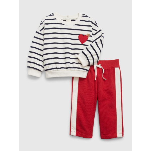 GAP - Baby pruhovaný set - Barevná