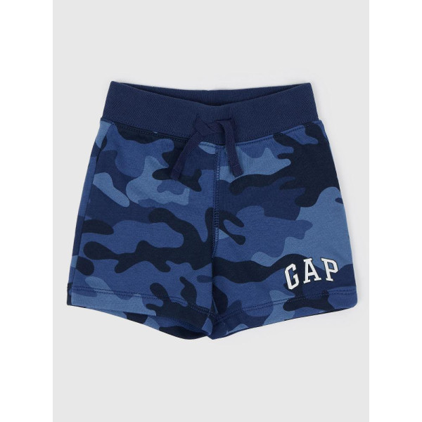 GAP - Baby army kraťasy logo - Tmavě modrá