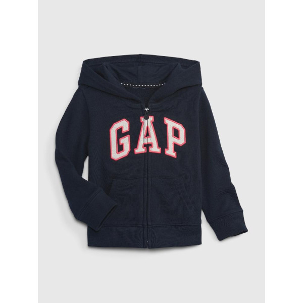 GAP - Baby mikina logo - Tmavě modrá