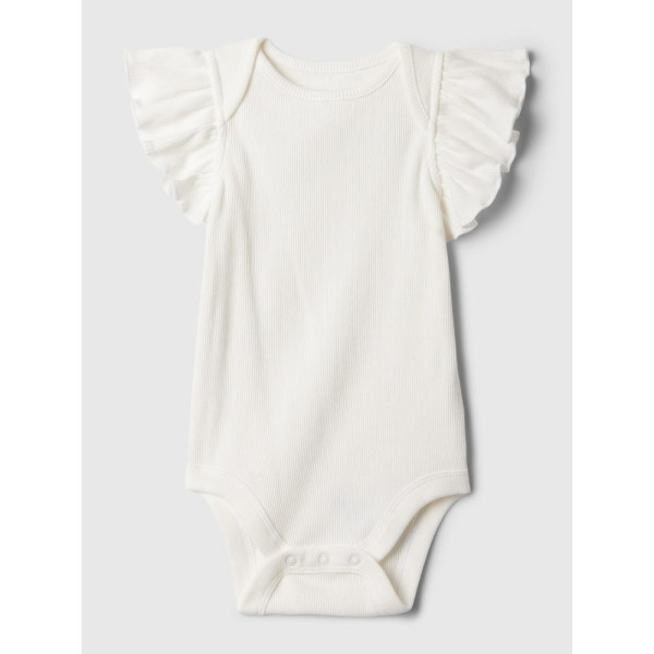 GAP - Baby bavlněné body - Bílá