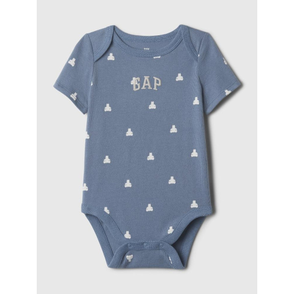 GAP - Baby body z organické bavlny - Modrá