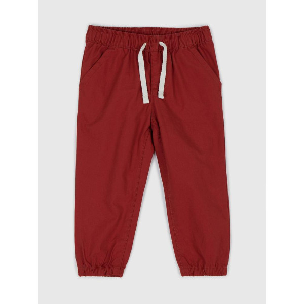 GAP - Baby kalhoty joggers - Červená