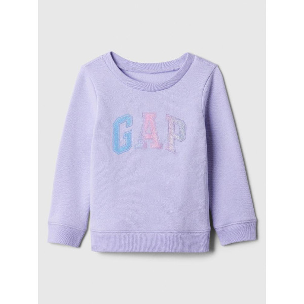 GAP - Baby mikina s logem - Fialová