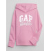 GAP - Dětská mikina GAP & Barbie™ - Růžová