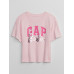 GAP - Dětské tričko GAP & Barbie™ - Růžová