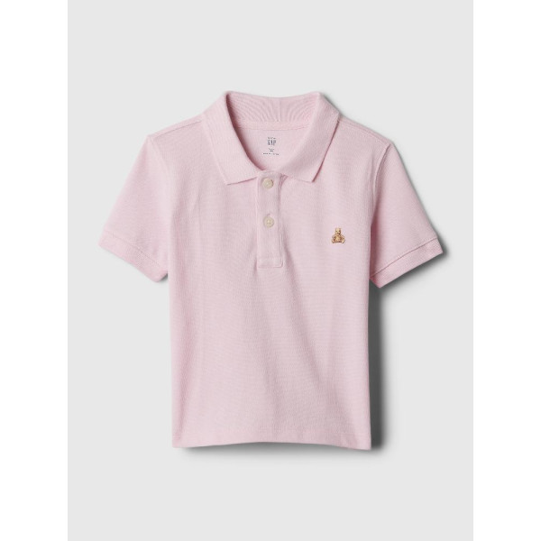 GAP - Baby polo tričko - Růžová